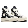Chuck Taylor All Star Lift Platform Large Stars High « Noir Blanc » Chuck Taylor All Star Lift Platform Large Stars High « Noir Blanc »