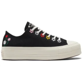 Chuck Taylor All Star Lift Platform Low « Floral Embroidery »