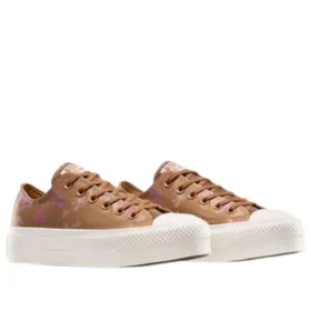 Chuck Taylor All Star Lift Platform Low « Floral Satin »