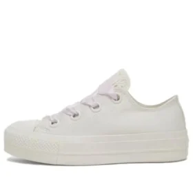 Chuck Taylor All Star Lift Platform « Matte Satin Ivory »