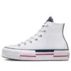 Chuck Taylor All Star Lift Platform Retro Denim « Blanc »