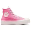 Chuck Taylor All Star Lift Platform Retro Varsity High « Oops Pink »
