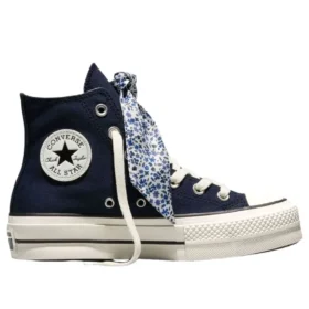 Chuck Taylor All Star Lift Platform Scarf Bow « Obsidian Blue »