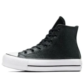 Chuck Taylor All Star Lift Platform « Sparkly Black »