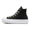 Chuck Taylor All Star Lift Platform Star Studded « Black White Gold »