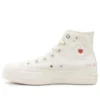 Chuck Taylor All Star Lift Platform Y2K Heart High Top « White Fever Dream »