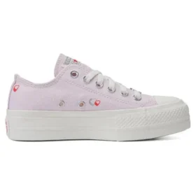 Chuck Taylor All Star Lift Platform Y2K Heart Low Top « Rose pâle »