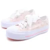 Chuck Taylor All Star Lift « Rose Blanc »