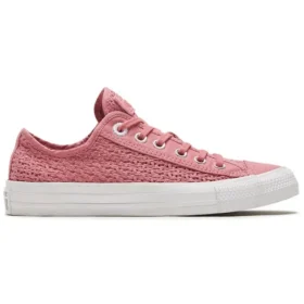 Chuck Taylor All Star Low « Crochet – Madder Pink »