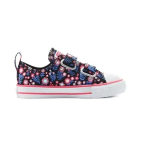 Chuck Taylor All Star Low « Flowered Purple Pink »