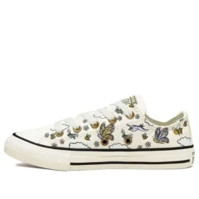 Chuck Taylor All Star Low GS « Summer Camp – Vintage White »