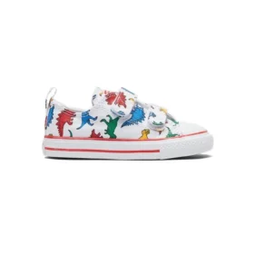 Chuck Taylor All Star Low Hook and Loop « Dinoverse Print »