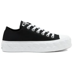 Chuck Taylor All Star Low « Runway Cable – Black »