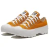 Chuck Taylor All Star Low « Seasonal Lugged – Saffron Yellow »