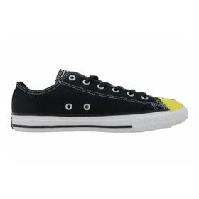 Chuck Taylor All Star Low « Smiley Face – Noir »