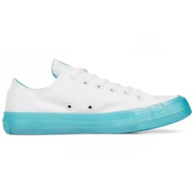 Chuck Taylor All Star Low « White Bleached Aqua »