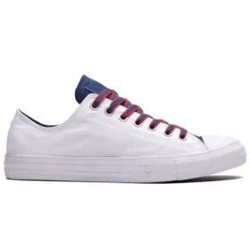 Chuck Taylor All Star Low « White Navy »