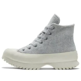 Chuck Taylor All Star Lugged 2.0 High « Striped Knit – Gravel »