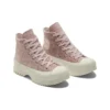 Chuck Taylor All Star Lugged 2.0 High « Striped Knit – Stone Mauve »