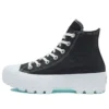 Chuck Taylor All Star Lugged Leather High « Black White »