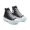 Chuck Taylor All Star Lugged Leather High « Black White »