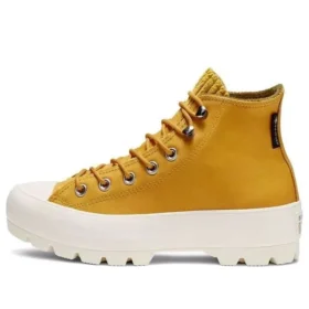 Chuck Taylor All Star Lugged Leather High « Gold Dart »