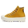 Chuck Taylor All Star Lugged Leather High « Gold Dart »