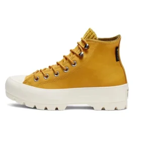 Chuck Taylor All Star Lugged Leather High « Gold Dart »