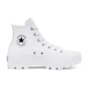 Chuck Taylor All Star Lugged Leather High « White »