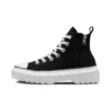 Chuck Taylor All Star Lugged Lift Platform High « Noir Blanc »