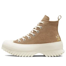 Chuck Taylor All Star Lugged Platform 2.0 High « Autumn Embroidery – Sand Dune »