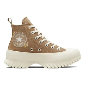 Chuck Taylor All Star Lugged Platform 2.0 High « Autumn Embroidery – Sand Dune »