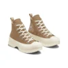 Chuck Taylor All Star Lugged Platform 2.0 High « Autumn Embroidery – Sand Dune »