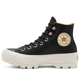 Chuck Taylor All Star Lugged Winter High GTX « Noir Jaune Safran »