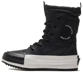 Chuck Taylor All Star MC Boot High « Water Repellent – Black White »