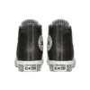 Chuck Taylor All Star Mission-V Cuir Montante Noir Blanc Semelle à motif ondulé « Black White »