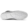 Chuck Taylor All Star Mission-V Cuir Montante Noir Blanc Semelle à motif ondulé « Black White »