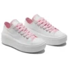 Chuck Taylor All Star Move CX Platform Shoes « White Sunrise Pink »