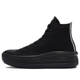 Chuck Taylor All Star Move High « Black Metallic »