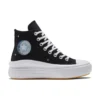 Chuck Taylor All Star Move High « Black White Orange »
