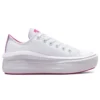 Chuck Taylor All Star Move Low « White Purple »