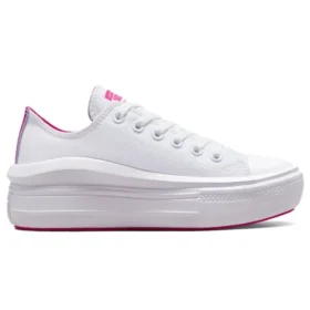 Chuck Taylor All Star Move Low « White Purple »