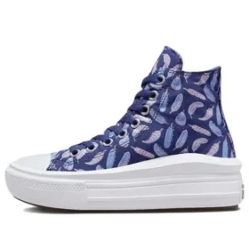 Chuck Taylor All Star Move Platform High GS « Feathers »