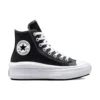 Chuck Taylor All Star Move Platform High « Leather – Black »