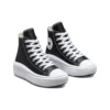 Chuck Taylor All Star Move Platform High « Leather – Black »