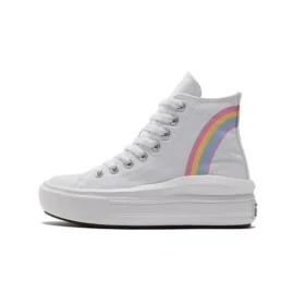 Chuck Taylor All Star Move Platform High « Rainbow Cloud »
