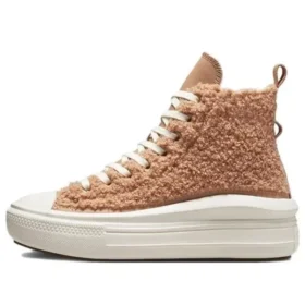 Chuck Taylor All Star Move Platform High « Sherpa – Champagne Tan »