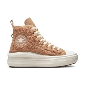Chuck Taylor All Star Move Platform High « Sherpa – Champagne Tan »