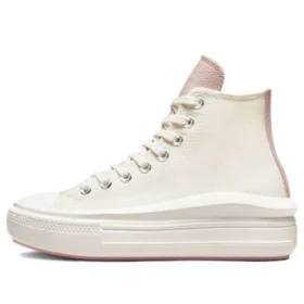 Chuck Taylor All Star Move Platform High Top « Blanc Rose »