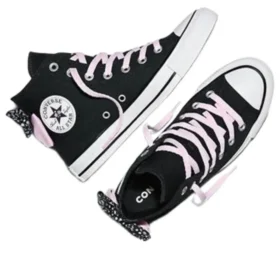 Chuck Taylor All Star Nœud floral « Noir Vintage »
